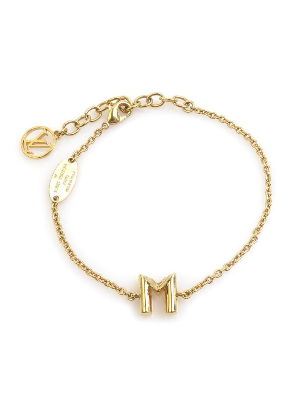 Auth Louis Vuitton Lv&Me M Bracelet #345403L25B